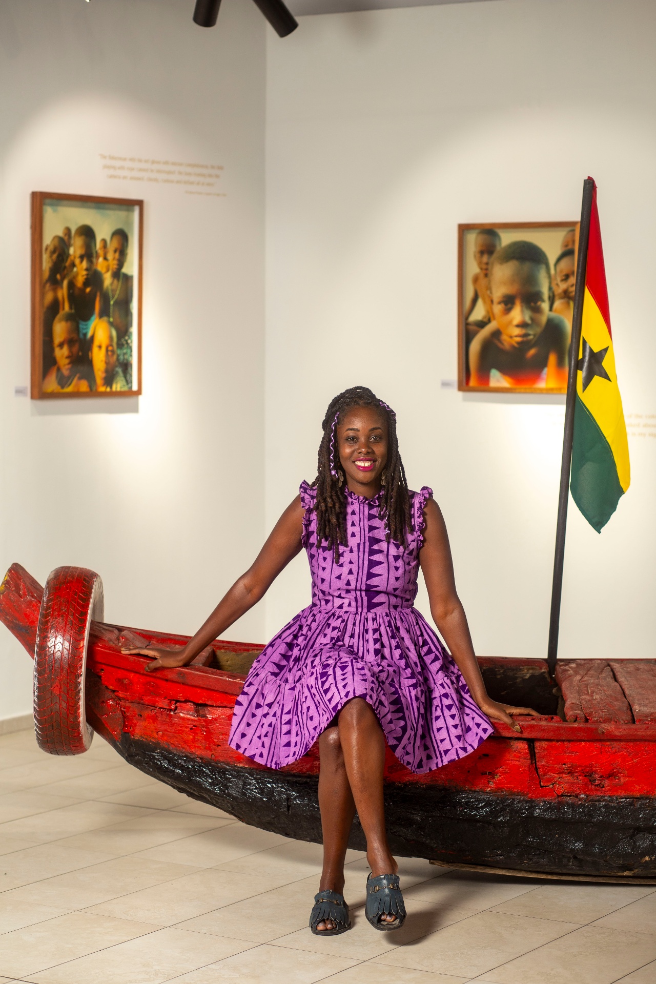 Akworkor Thompson, founder of ɔkom